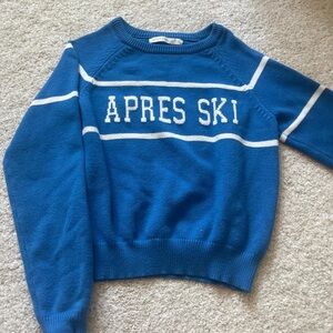 Blue Apres Ski Women’s sweater